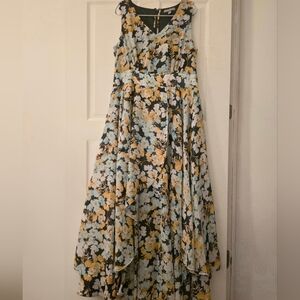 NWOT Jessica London Flyaway Georgette Dress 12W